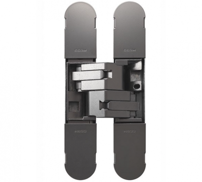 Click Here To Enlarge This Photo Of CI001131NNE00 - Carlisle Brass CEAM 1131 3D Concealed Hinge 160 x 32mm &lpar;Max 80kg per 2 hinges&comma; 120kg per 3 hinges&rpar; Black Nickel