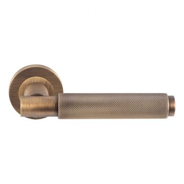 Click Here To Enlarge This Photo Of EUL050AB - Carlisle Brass 'Varese' Lever on Rose Antique Brass