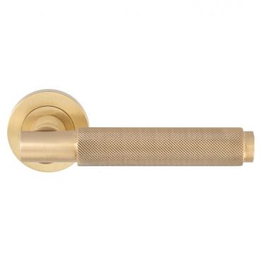 Click Here To Enlarge This Photo Of EUL050SB - Carlisle Brass 'Varese' Lever on Rose Satin Brass