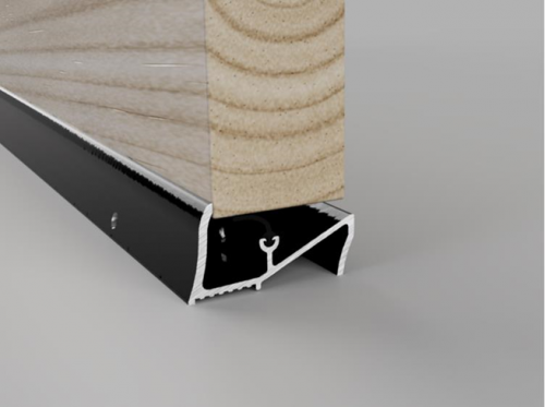 Click Here To Enlarge This Photo Of Stormguard Lowline Opening Threshold 914mm Black &lpar;04SR0010914BL&rpar;