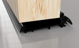 Stormguard Slimline &lpar;44mm Thick Doors&rpar; Outward Opening Threshold 914mm Black &lpar;04CP3170914BL&rpar;