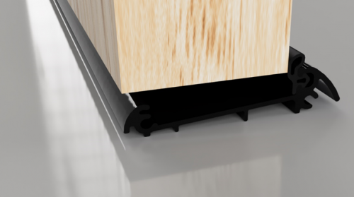Click Here To Enlarge This Photo Of Stormguard Slimline Wide &lpar;54mm Thick Doors&rpar; Outward Opening Threshold 914mm Black &lpar;04SR2950914BL&rpar;