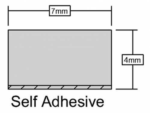 Click Here To Enlarge This Photo Of Stormguard Self Adhesive Foam 5m Brown &lpar;05SR022005MB&rpar;