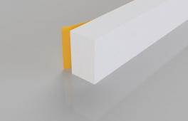 Stormguard Rubber Foam Weatherstrip 3&period;5m White &lpar;05SR0363&period;5MW&rpar;