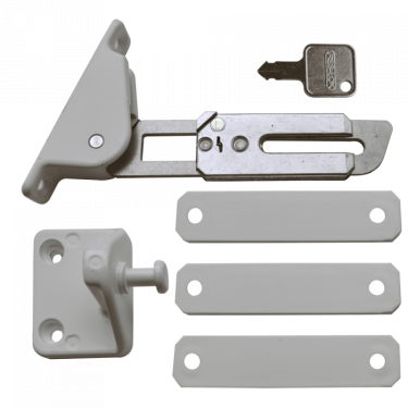 Click Here To Enlarge This Photo Of AS11632 - ASEC Face Fix Locking Window Restrictor Kit &lpar;Left Hand&rpar;