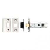 BTL30NP - Carlisle Brass Eurospec 76mm CE Tubular Mortice Latch &lpar;Square&rpar; Polished Nickel