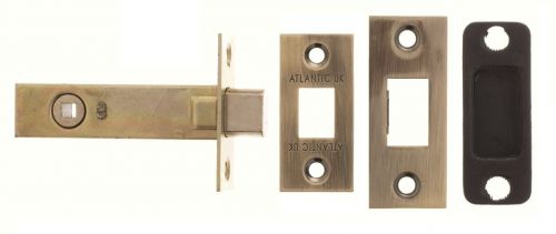 Click Here To Enlarge This Photo Of Atlantic - ADB25AB Tubular Mortice Deadbolt 2&period;5" - Antique Brass