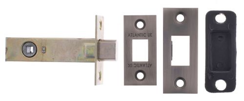 Click Here To Enlarge This Photo Of Atlantic - ADB25MBN Tubular Mortice Deadbolt 2&period;5" - Matt Gun Metal