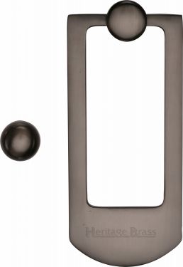 Click Here To Enlarge This Photo Of K1320-MB M&period;Marcus Heritage Brass Door Knocker Matt Bronze finish