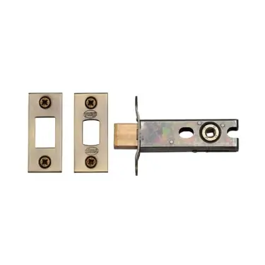 Click Here To Enlarge This Photo Of YKBDB3N-AT M&period;Marcus York Architectural Tubular Bathroom Deadbolt 3" Antique Brass Finish