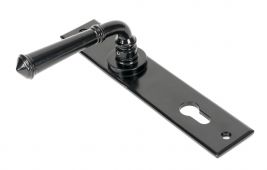 45589 From The Anvil Black Regency Lever Espag&period; Lock Set - 92mm Centres &lpar;215mm Screw Centres&rpar;