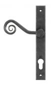 45594R From The Anvil External Beeswax Monkeytail Slimline Lever Espag&period; Lock Set - RH - 92mm Centres &lpar;212mm Screw Centres&rpar;