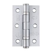 Eclipse 14101 Grade 7 Satin Chrome &lpar;Mild Steel&rpar; Ball Bearing Hinges 76 x 51 x 2mm