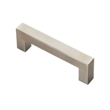 Click Here To Enlarge This Photo Of FTD403ASSS - Carlisle Brass Fingertip Design Linear Handle 110mm &lpar;96mm c&sol;c&rpar; Satin Stainless Steel