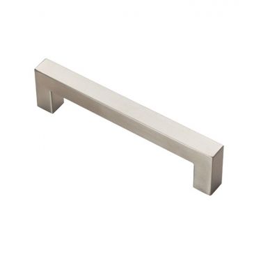 Click Here To Enlarge This Photo Of FTD403BSSS - Carlisle Brass Fingertip Design Linear Handle 142mm &lpar;128mm c&sol;c&rpar; Satin Stainless Steel