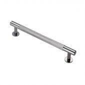 FTD700CCP - Carlisle Brass Fingertip Design Knurled Pull Handle 190mm &lpar;160mm c&sol;c&rpar; Polished Chrome