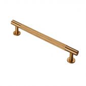 FTD700CSB - Carlisle Brass Fingertip Design Knurled Pull Handle 190mm &lpar;160mm c&sol;c&rpar; Satin Brass