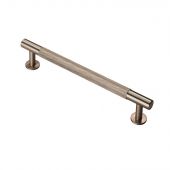 FTD700CSN - Carlisle Brass Fingertip Design Knurled Pull Handle 190mm &lpar;160mm c&sol;c&rpar; Satin Nickel