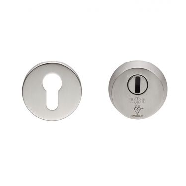 Click Here To Enlarge This Photo Of AEB1750SSS - Carlisle Brass Eurospec Set of 2&ast; British Standatd Security Escutcheons to Suit Euro Profile Cylinders Satin Stainless Steel