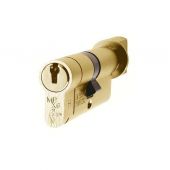 CYX71370PB - Carlisle Brass Eurospec MPX6 1&ast; British Standard 6 Pin Euro Profile Cylinder & Turn 70mm &lpar;35&sol;35T&rpar; Polished Brass