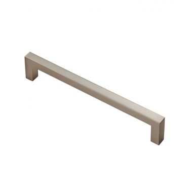 Click Here To Enlarge This Photo Of FTD401CSN - Carlisle Brass Fingertip Design Block Handle 170mm &lpar;160mm c&sol;c&rpar; Satin Nickel