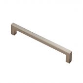 FTD401CSN - Carlisle Brass Fingertip Design Block Handle 170mm &lpar;160mm c&sol;c&rpar; Satin Nickel