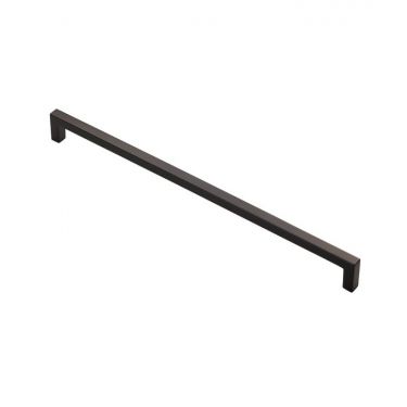 Click Here To Enlarge This Photo Of FTD401FMB - Carlisle Brass Fingertip Design Block Handle 330mm &lpar;320mm c&sol;c&rpar; Matt Black