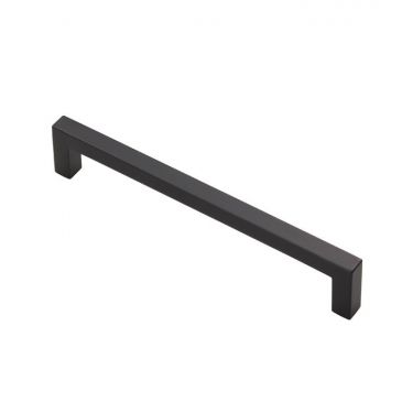 Click Here To Enlarge This Photo Of FTD401CMB - Carlisle Brass Fingertip Design Block Handle 170mm &lpar;160mm c&sol;c&rpar; Matt Black