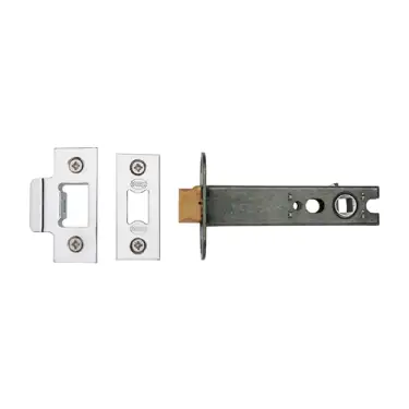 Click Here To Enlarge This Photo Of YKAL4N-PC&PN M&period;Marcus York Architectural Tubular Latch 4" Polished Chrome&sol;Nickel Finish