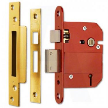 Click Here To Enlarge This Photo Of ERA Fortress 362-31 BS 5 Lever Sashlock 76mm Polished Brass Keyed to Differ