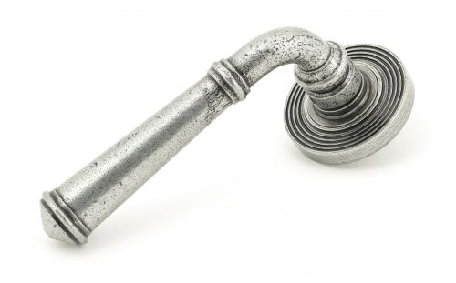 Click Here To Enlarge This Photo Of 45645 From The Anvil Pewter Regency Lever on Rose Set &lpar;Beehive&rpar;