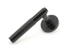 45671 From The Anvil Black Brompton Lever on Rose Set &lpar;Plain&rpar;