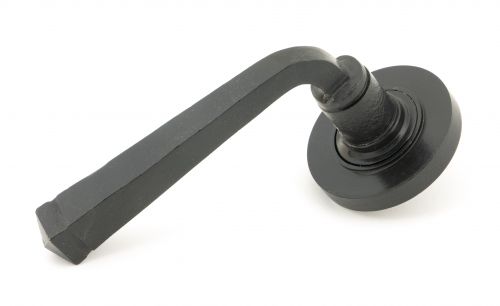 Click Here To Enlarge This Photo Of 49961 From The Anvil External Beeswax Avon Round Lever on Rose Set &lpar;Plain&rpar; - Unsprung