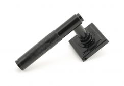 50008 From The Anvil Black Brompton Lever on Rose Set &lpar;Square&rpar; - Unsprung
