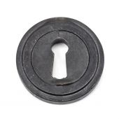 45700 From The Anvil External Beeswax Round Escutcheon &lpar;Art Deco&rpar;