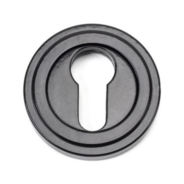 Click Here To Enlarge This Photo Of 45720 From The Anvil Black Round Euro Escutcheon &lpar;Art Deco&rpar;