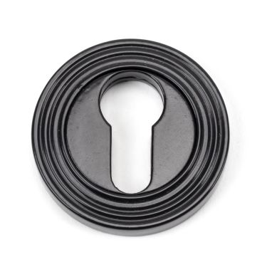 Click Here To Enlarge This Photo Of 45721 From The Anvil Black Round Euro Escutcheon &lpar;Beehive&rpar;