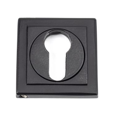 Click Here To Enlarge This Photo Of 49543 From The Anvil Matt Black Square Euro Escutcheon &lpar;Square&rpar;