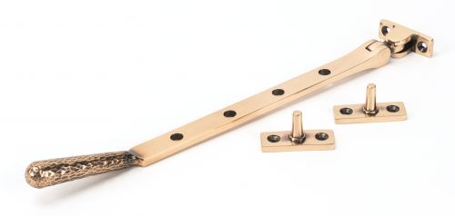 Click Here To Enlarge This Photo Of 46157 From The Anvil Polished Bronze 10" Hammered Newbury Stay