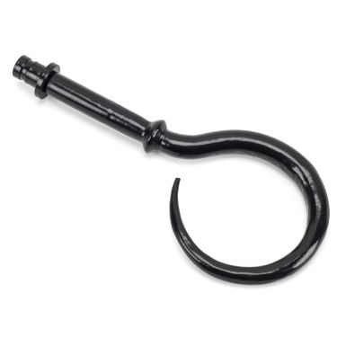 Click Here To Enlarge This Photo Of 49903 From The Anvil Black Hook Curtain Finial &lpar;pair&rpar;