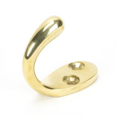 Click Here To Enlarge This Photo Of 46308 From The Anvil Polished Brass Celtic Single Robe Hook