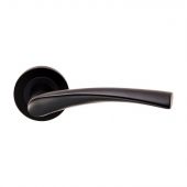 SWL1121MB - Carlisle Brass Eurospec 'Breeze' Designer Lever on Round Rose &lpar;G304&rpar; Matt Black