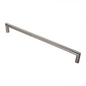 SWP1169&sol;450SSS - Carlisle Brass Eurospec 450mm x 19mm Knurled Pull Handle &lpar;G304&rpar; Satin Stainless Steel