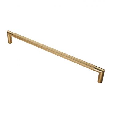 Click Here To Enlarge This Photo Of SWP1169&sol;450SPVD - Carlisle Brass Eurospec 450mm x 19mm Knurled Pull Handle &lpar;G304&rpar; Satin Brass PVD