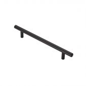 FTD445CMB - Carlisle Brass Fingertip Design 12mm Steel T-Bar Handle &lpar;160mm c&sol;c&rpar; 220mm Matt Black
