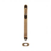 FBT1008AB&sol;R - Carlisle Brass Eurospec 8" Lever Action Flush Bolt &lpar;Radius&rpar; Antique Brass