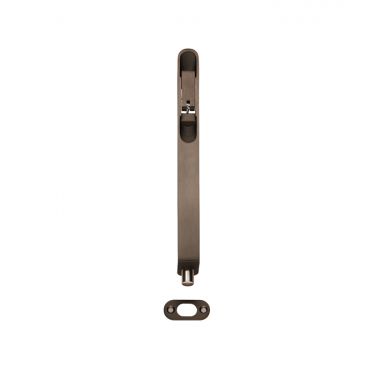 Click Here To Enlarge This Photo Of FBT1008MBRZ&sol;R - Carlisle Brass Eurospec 8" Lever Action Flush Bolt &lpar;Radius&rpar; Matt Bronze