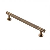 FTD700CAB - Carlisle Brass Fingertip Design Knurled Pull Handle 190mm &lpar;160mm c&sol;c&rpar; Antique Brass