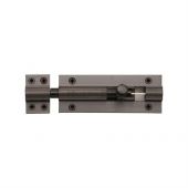 C1584 4-MB Heritage Brass Door Bolt Straight 4" x 1 &half;"" Matt Bronze Finish