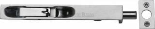 C1680 10-SC Heritage Brass Lever Action Flush Bolt 10" x &period;&frac34;" Satin Chrome Finish